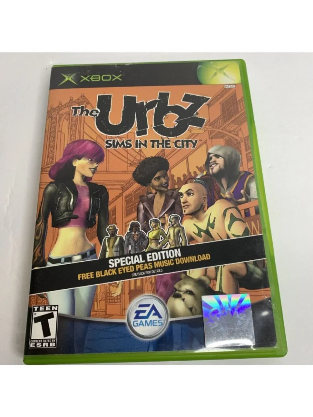 XBox Games |  Lot of 4: Medal of Honor, Urbz Sims City, Splinter Cell + Chaos